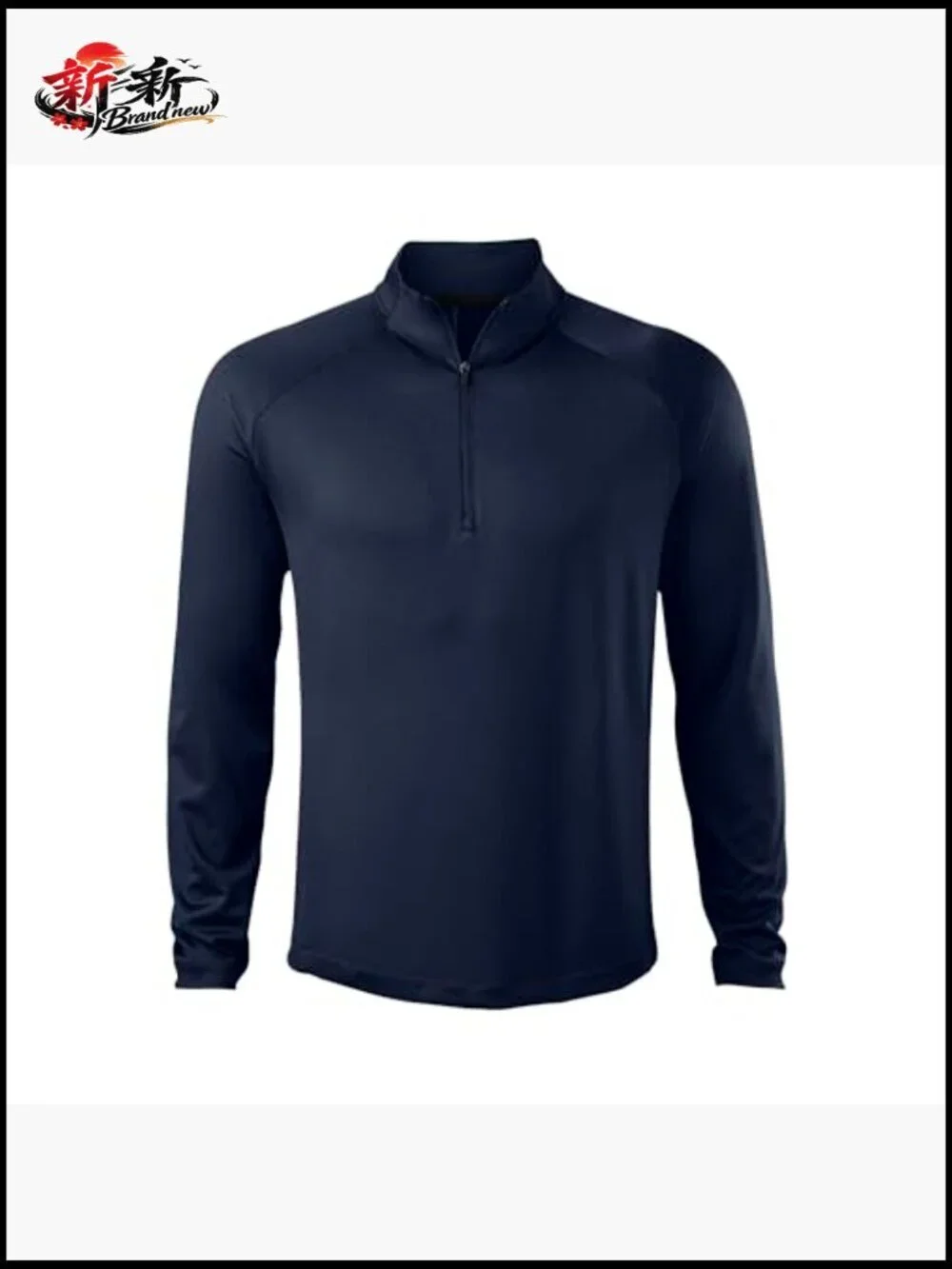 Men's Midweight Quarter Zip Pullover Athletic Fit Moisture Wicking